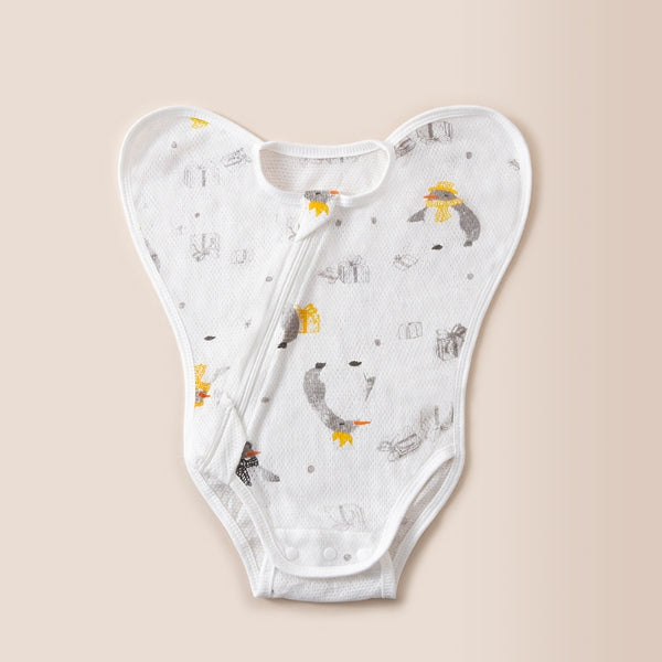 3-Piece Newborn Baby Sleeping Bag Arms-up Startle Sack 0.2TOG-29