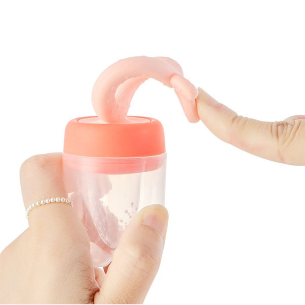 3D Horse Baby Silicone Teether | Firm Gum Relief + Fruit Feeder Set