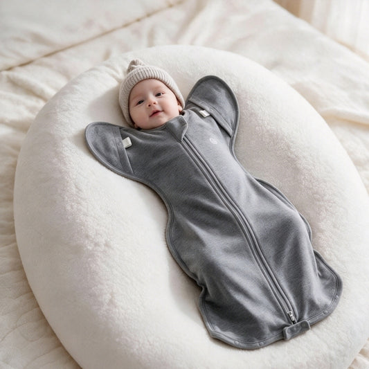 SOFTLY+ Cotton Stretch Newborn Sleeping Bag 2Pack 0.5 TOG-319
