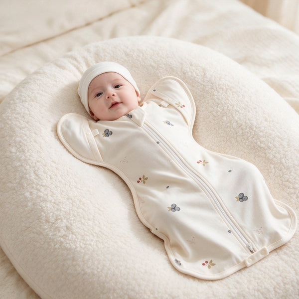 SOFTLY+ Cotton Stretch Newborn Sleeping Bag 2Pack 0.5 TOG-319