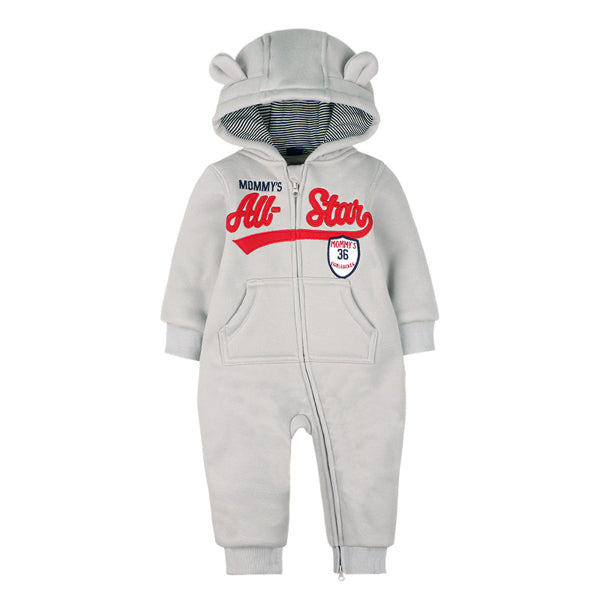 Baby Double-Layer One-Piece Sweatshirt-562