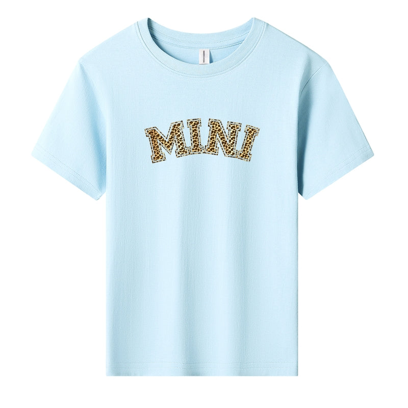 "MINI" Graphic Print Kids T-Shirt | Mama & Kids Matching Set | Ages 3.5-9