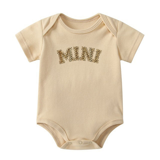 "MINI" Graphic Print Baby Onesie | Mama & Baby Matching Set | 0-24M
