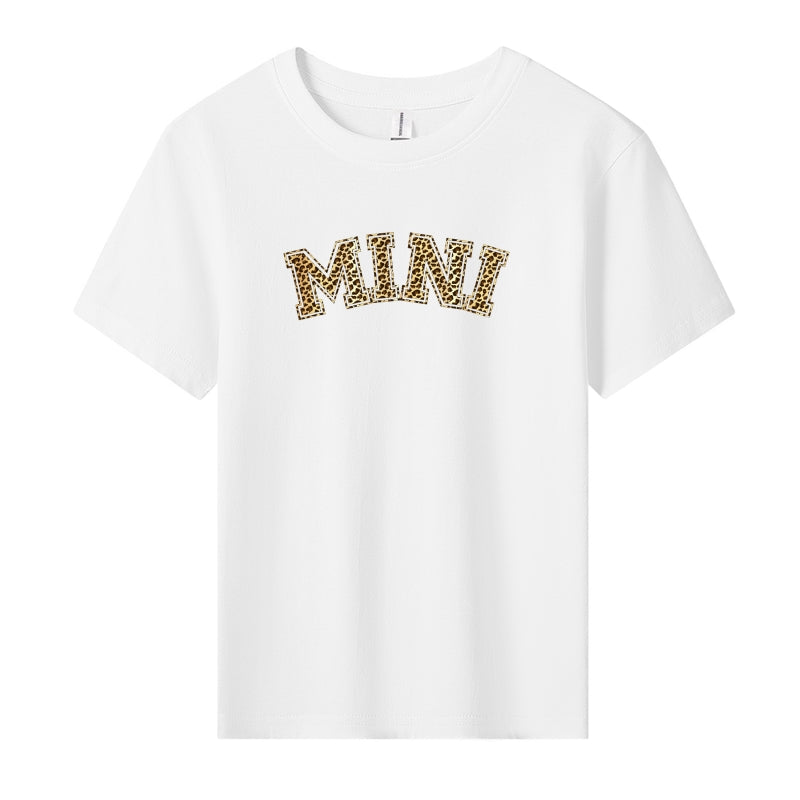 "MINI" Graphic Print Kids T-Shirt | Mama & Kids Matching Set | Ages 3.5-9