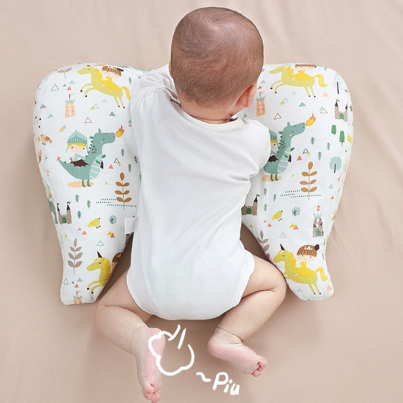 Baby Tummy Time Pillow - U-Shape Infant Support Pillow with 30° Incline
