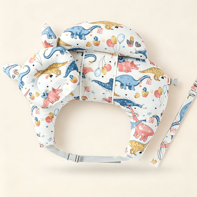 Baby Nursing Pillow 3-Piece Set - U-Shape Waist Support Breastfeeding Pillow