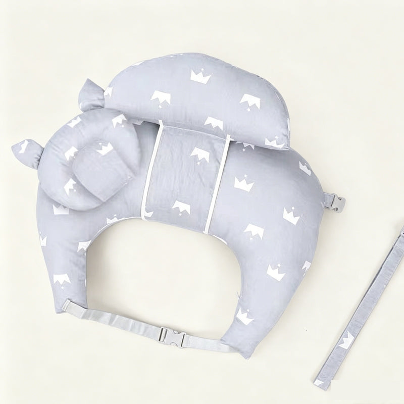 Baby Nursing Pillow 3-Piece Set - U-Shape Waist Support Breastfeeding Pillow