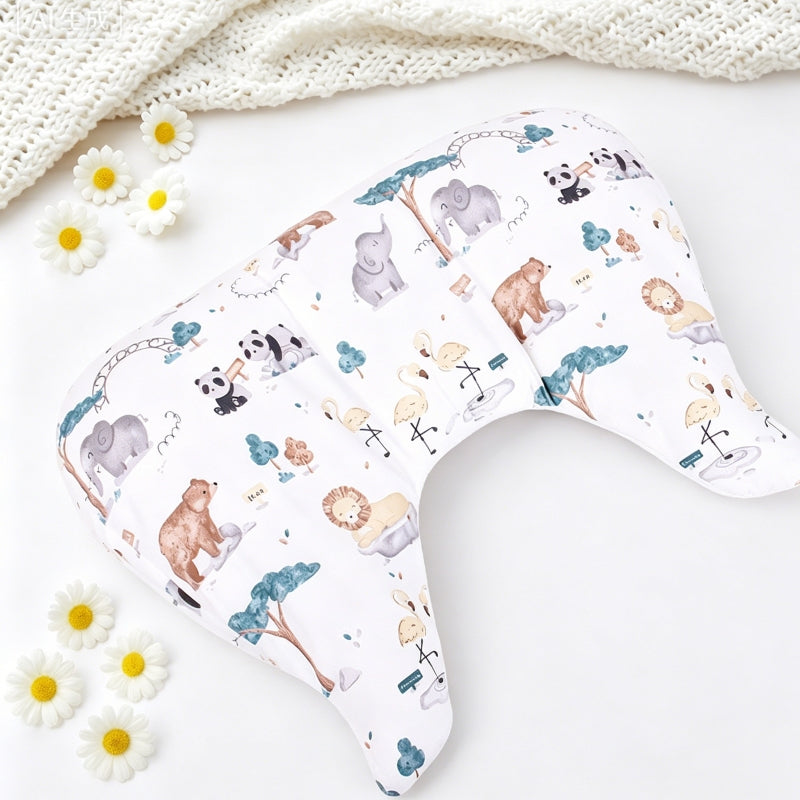 Baby Tummy Time Pillow - U-Shape Infant Support Pillow with 30° Incline