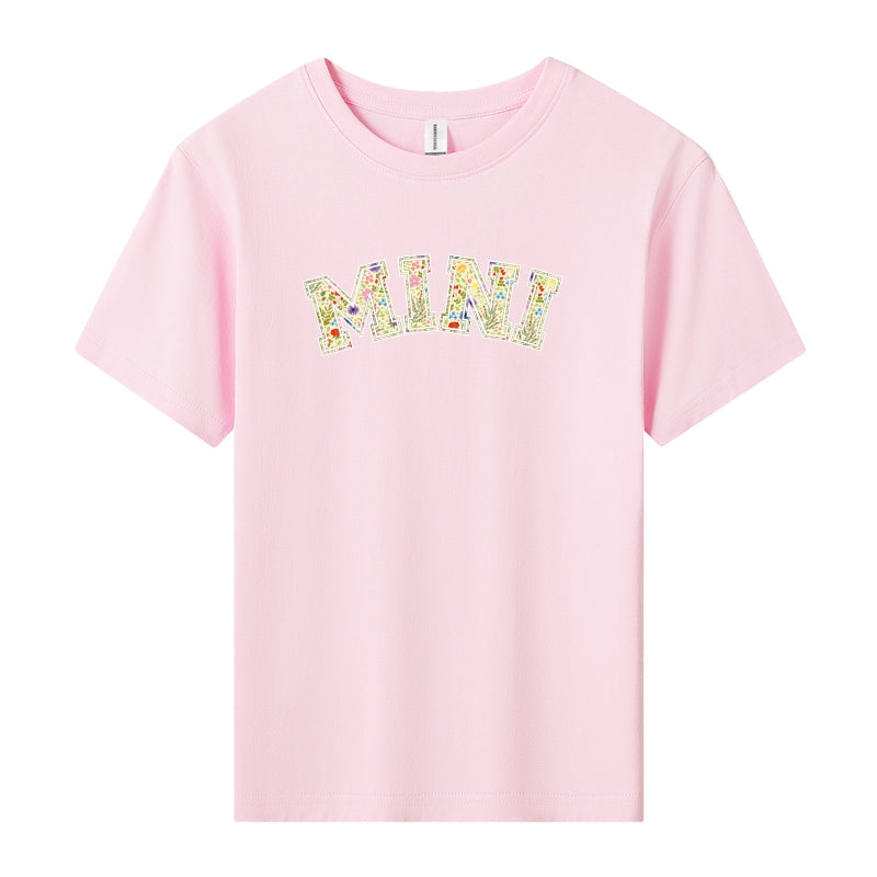 "MINI" Graphic Print Kids T-Shirt | Mama & Kids Matching Set | Ages 3.5-9