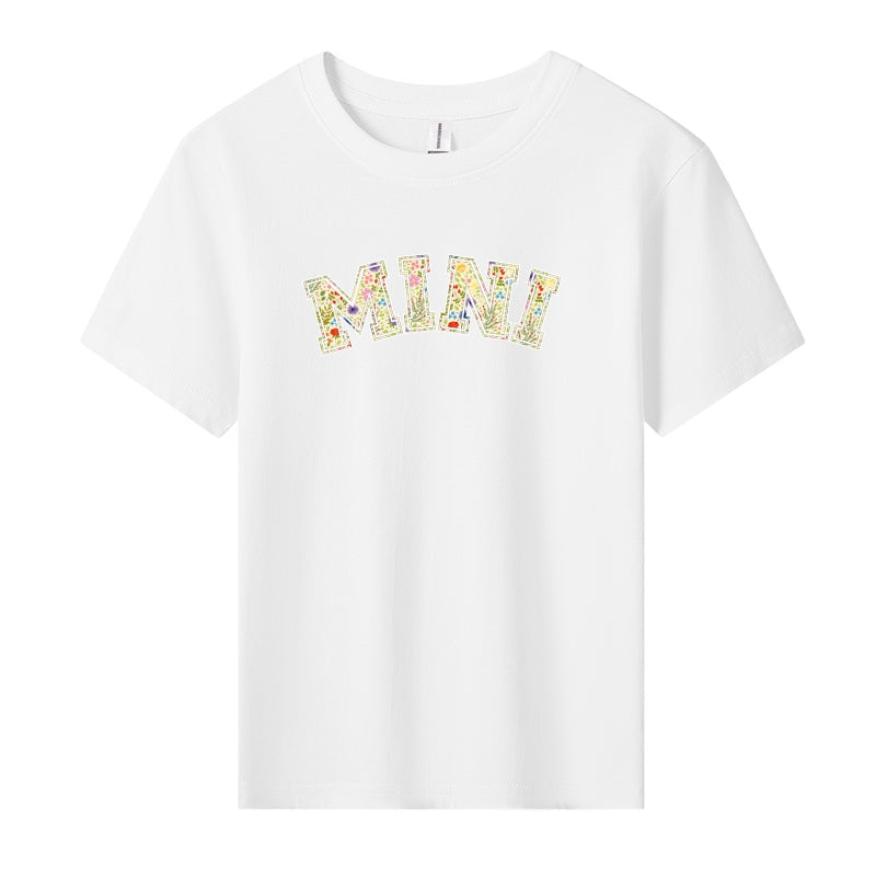 "MINI" Graphic Print Kids T-Shirt | Mama & Kids Matching Set | Ages 3.5-9