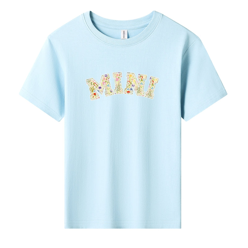 "MINI" Graphic Print Kids T-Shirt | Mama & Kids Matching Set | Ages 3.5-9