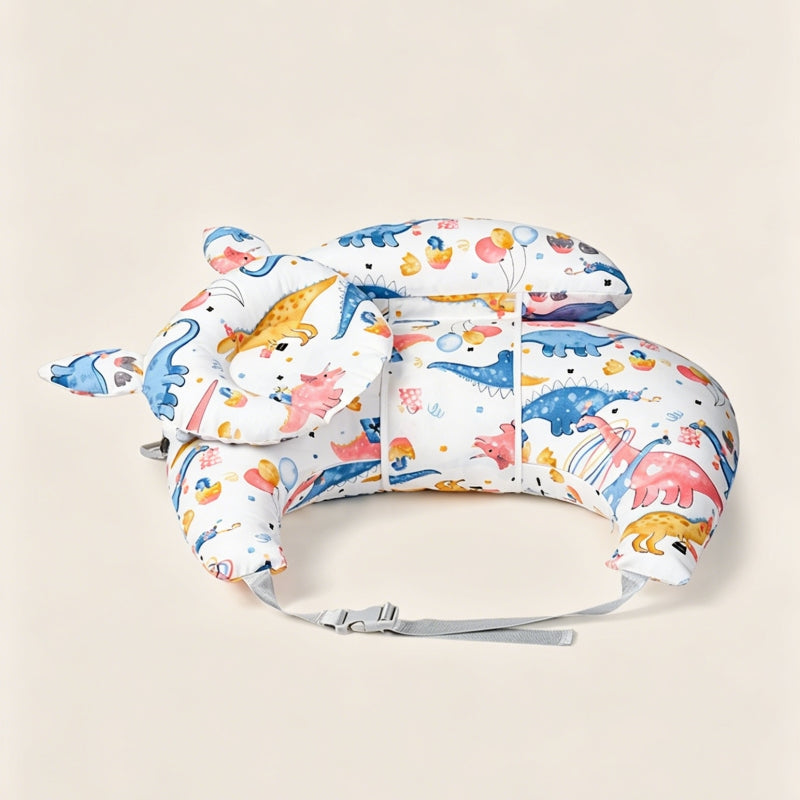 Baby Nursing Pillow 3-Piece Set - U-Shape Waist Support Breastfeeding Pillow