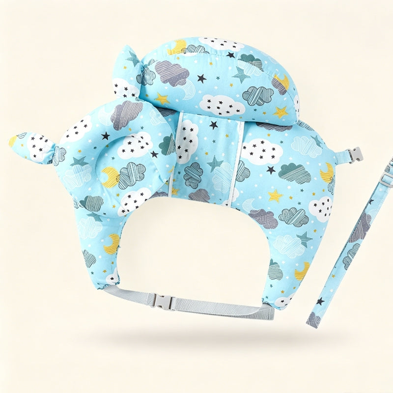 Baby Nursing Pillow 3-Piece Set - U-Shape Waist Support Breastfeeding Pillow