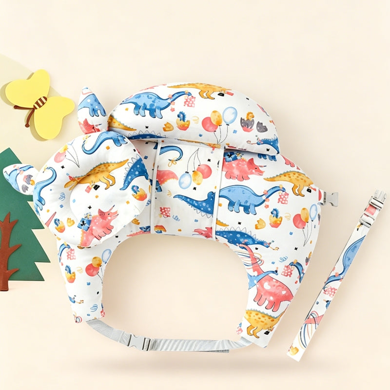 Baby Nursing Pillow 3-Piece Set - U-Shape Waist Support Breastfeeding Pillow