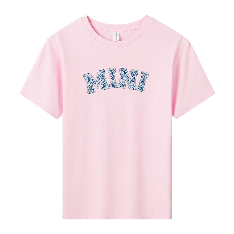 "MINI" Graphic Print Kids T-Shirt | Mama & Kids Matching Set | Ages 3.5-9