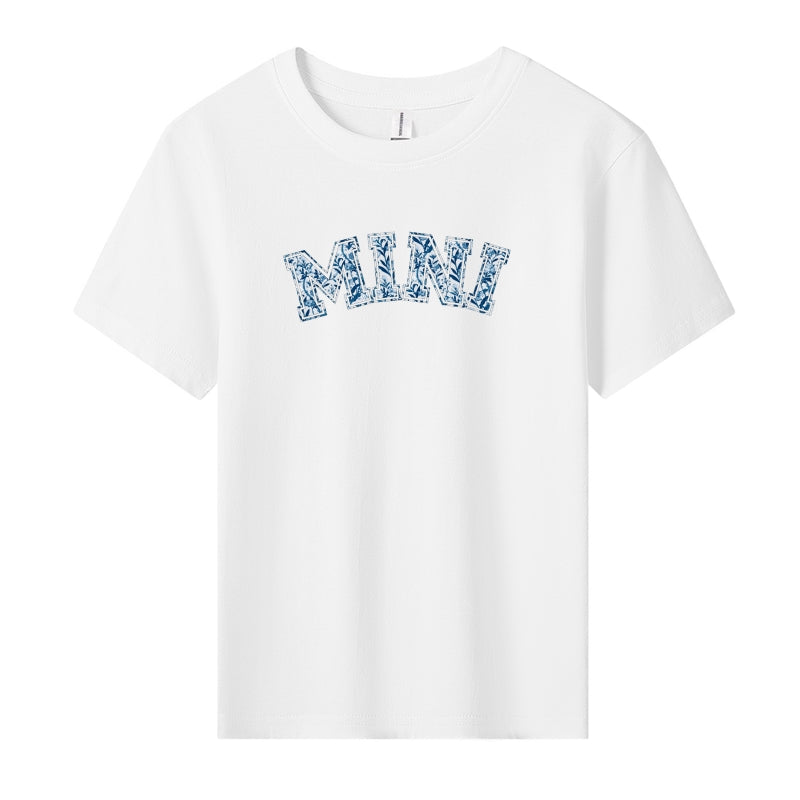 "MINI" Graphic Print Kids T-Shirt | Mama & Kids Matching Set | Ages 3.5-9