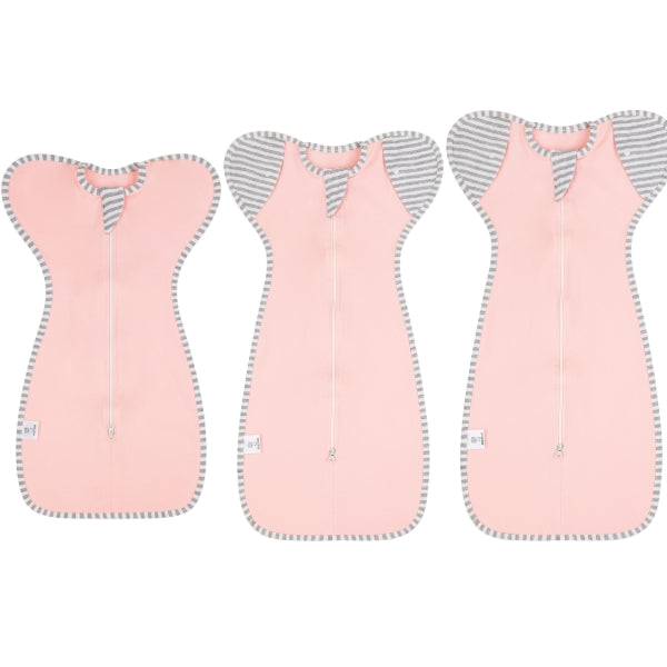 Baby Sleeping Bag 3-Piece Bundle Set Arms-Up Startle Sack 1.0TOG All Season (S+M+L) -26