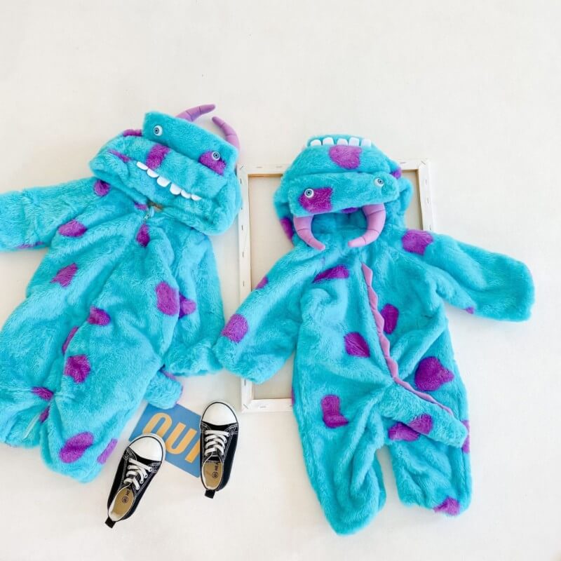 Baby Sully Costume Jumpsuit Winter Outfit-74