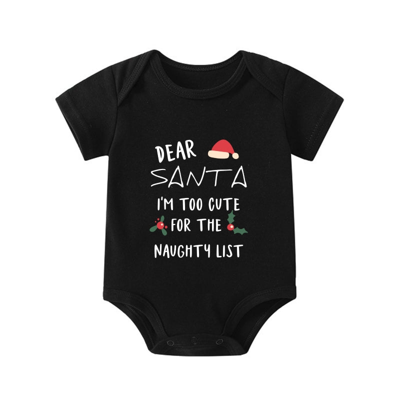 "DEAR SANTA" Baby Onesie -244