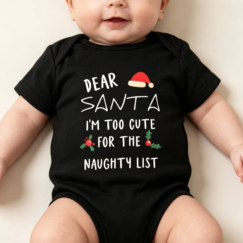 "DEAR SANTA" Baby Onesie -244