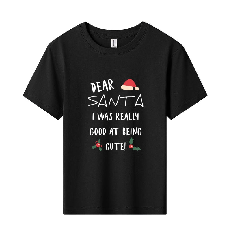 "DEAR SANTA" Christmas T-shirt | Family Matching Holiday Outfit-243