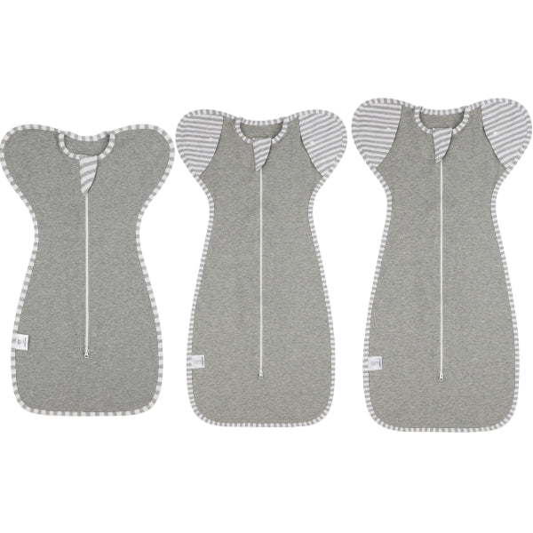 Baby Sleeping Bag 3-Piece Bundle Set Arms-Up Startle Sack 1.0TOG All Season (S+M+L) -26