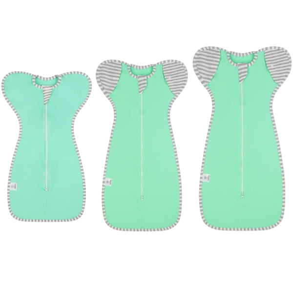 Baby Sleeping Bag 3-Piece Bundle Set Arms-Up Startle Sack 1.0TOG All Season (S+M+L) -26