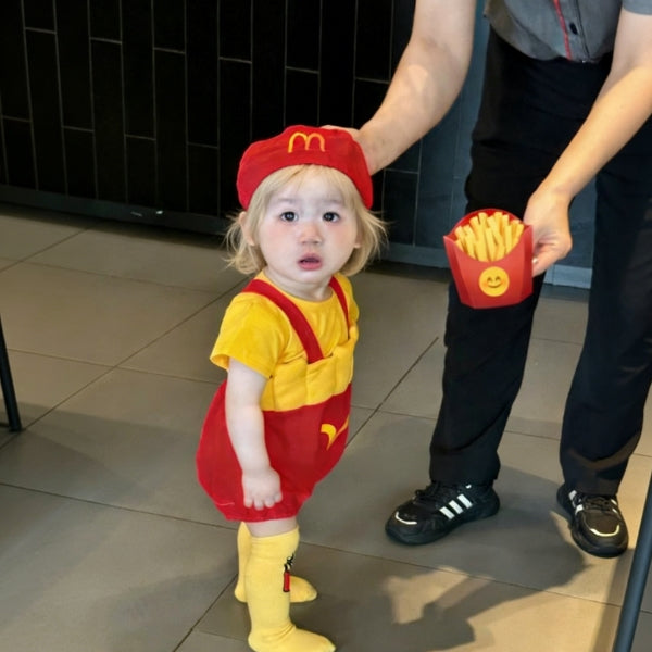 Baby MacDonalds Fries Toddler Outfit Costume -149