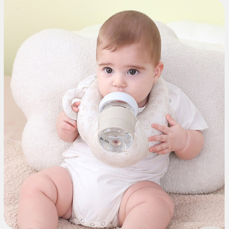 Baby self feeding outlet pillow