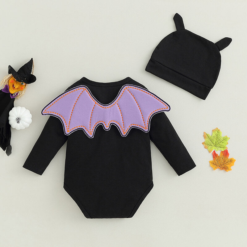 Baby Bat Romper Costume-157
