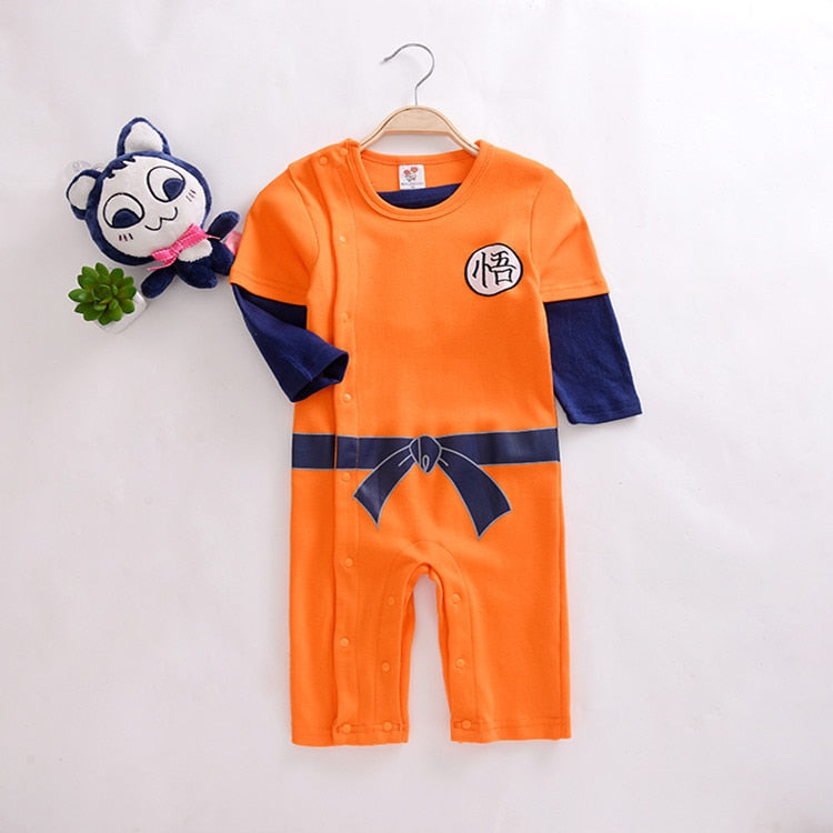 Goku Wukong Romper Baby Onesie Halloween Christmas Costume-137