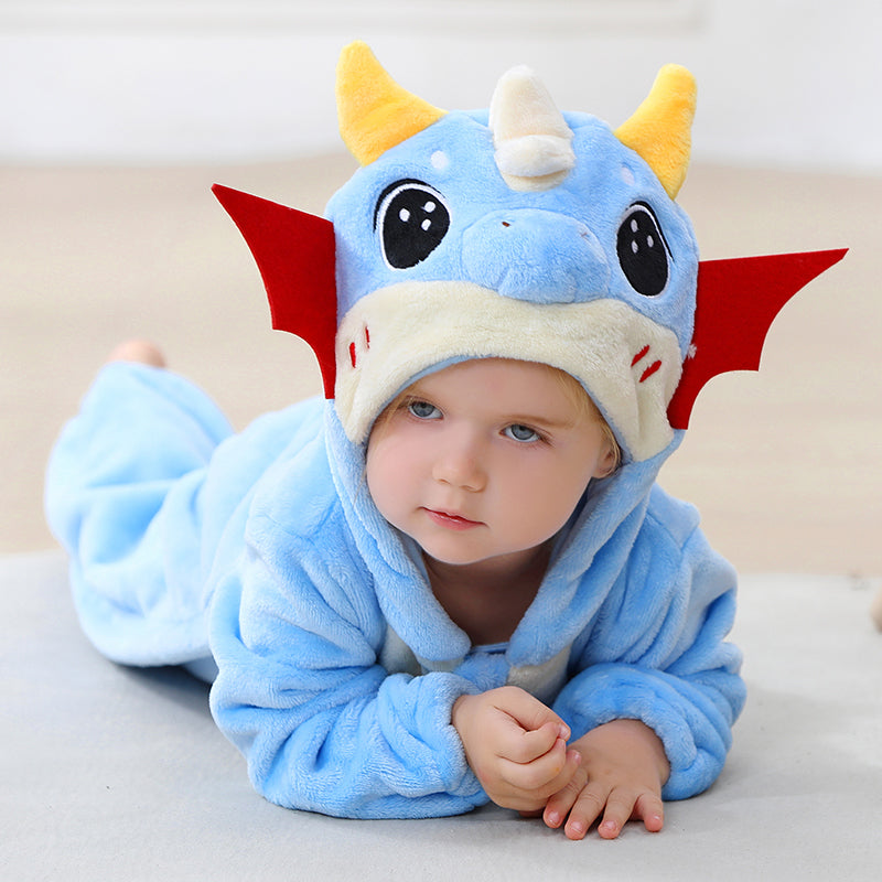 Fire Dragon Baby Halloween Costume Outfit-423