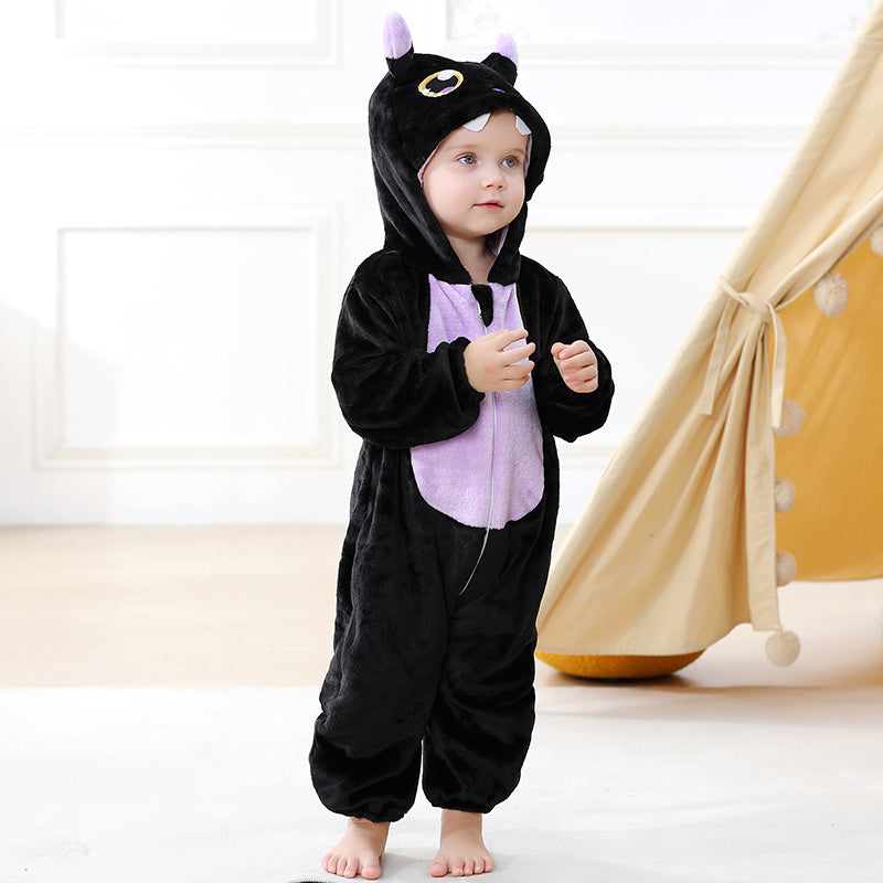 Little Monster Baby Halloween Costume Outfit-424