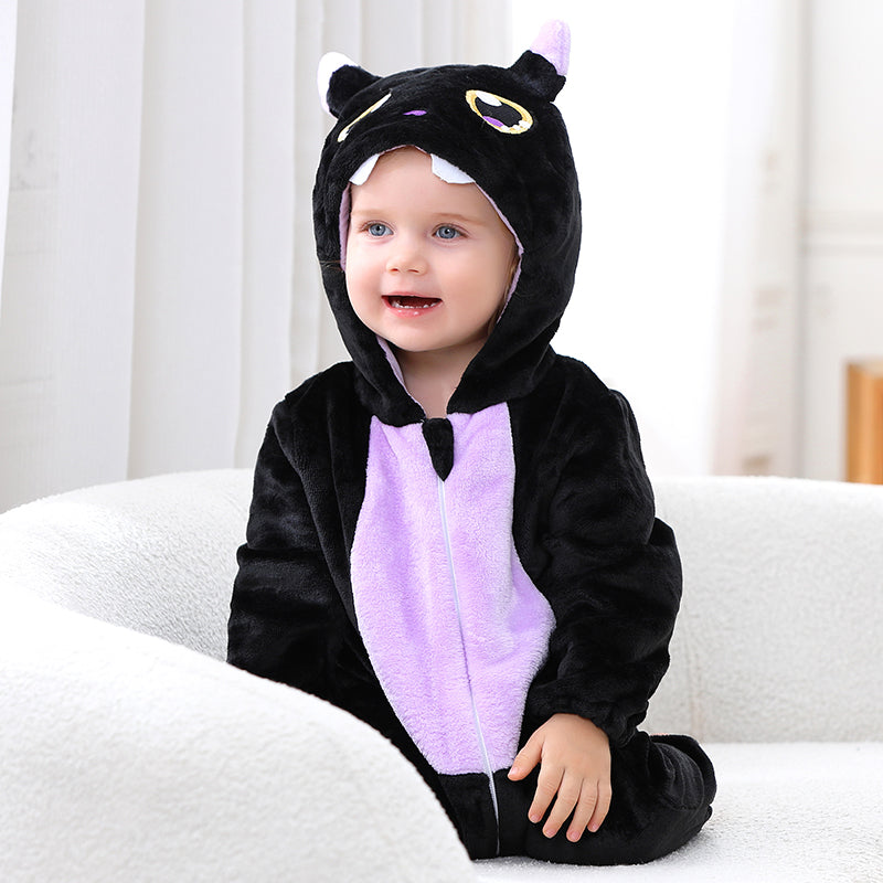 Little Monster Baby Halloween Costume Outfit-424