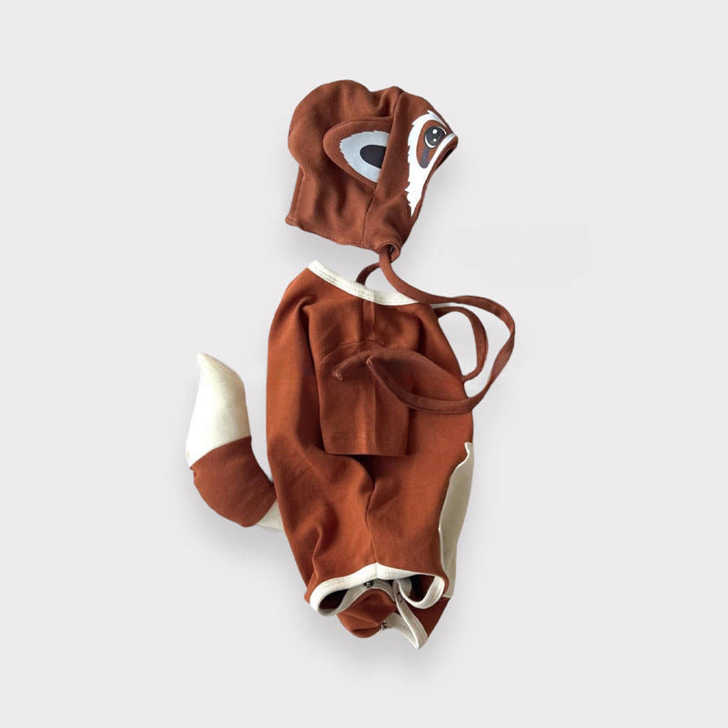 Baby Boy Costume Raccoon Onesie-216