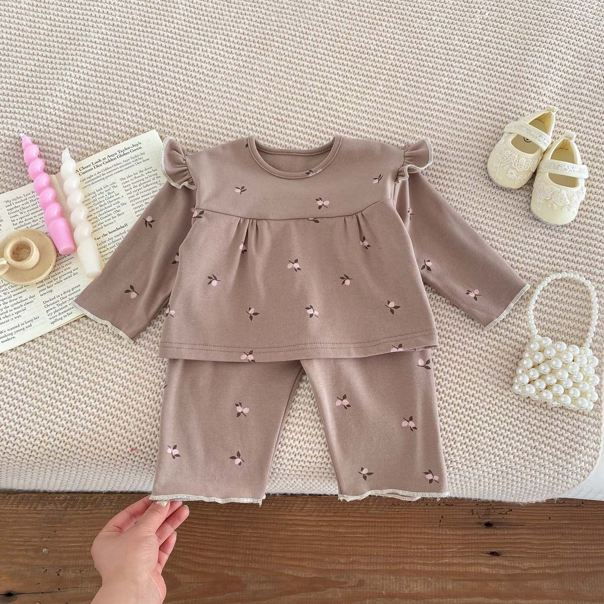 Baby Girl Homewear Pajama Set-298