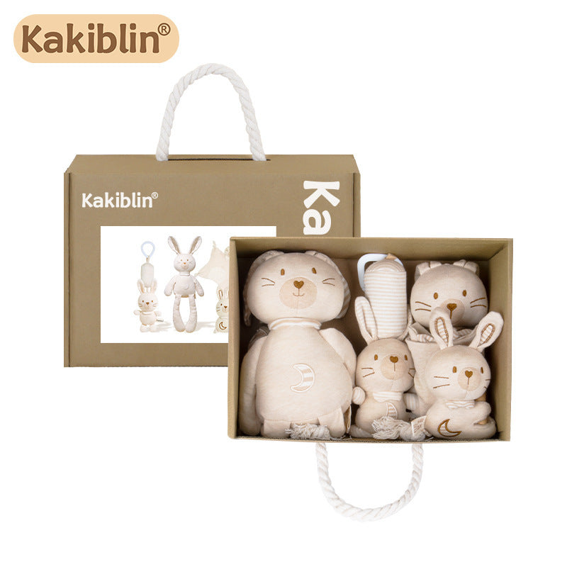 Baby Newborn Soothing Gift Set Organic Cotton Toys-104
