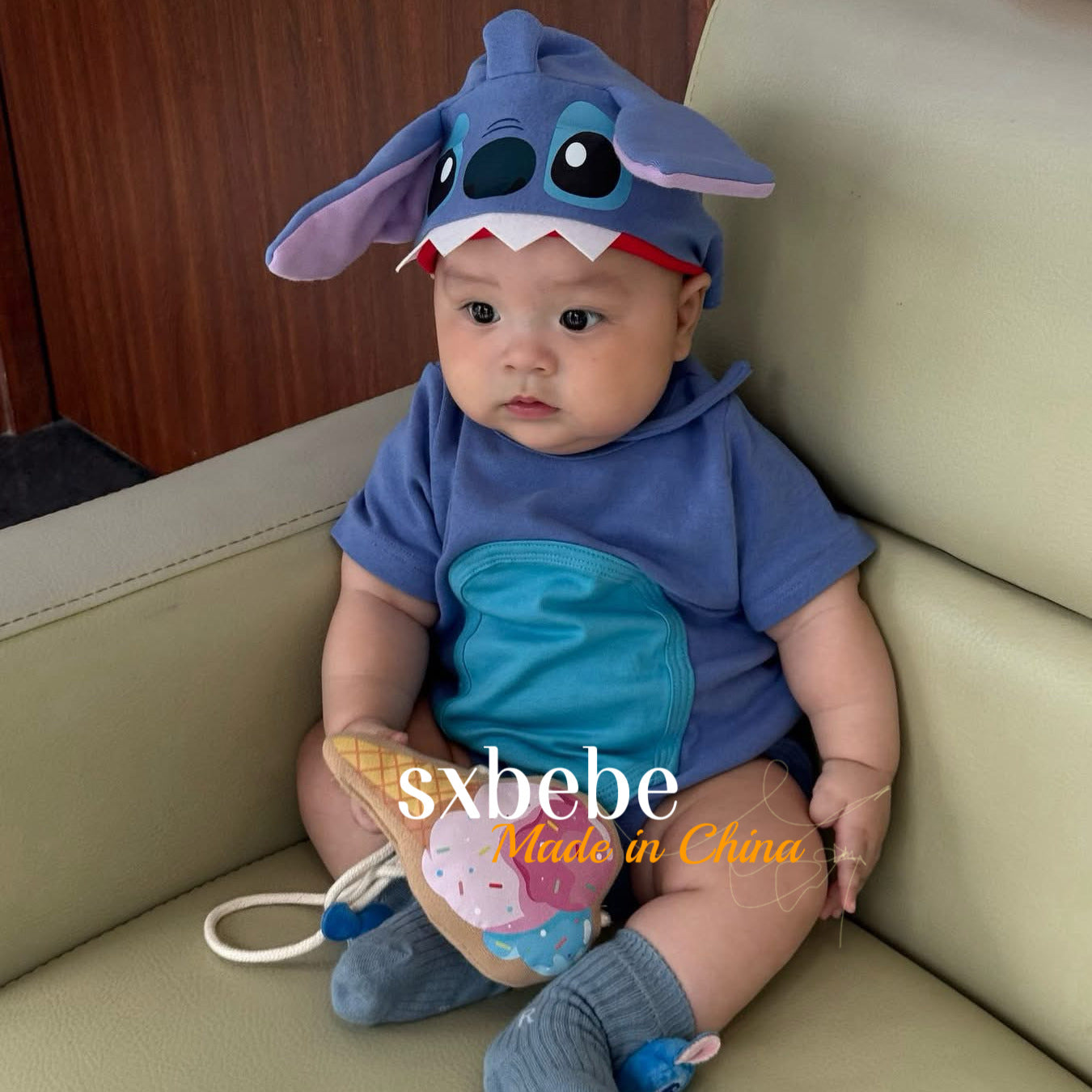 Stitch Newborn Baby Costume Onesie-207