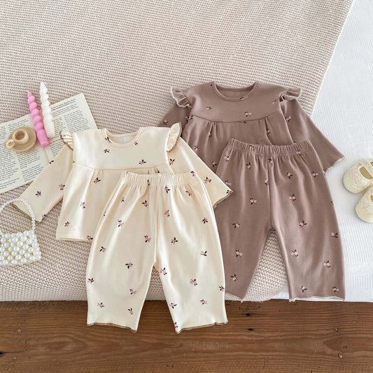 Baby Girl Homewear Pajama Set-298