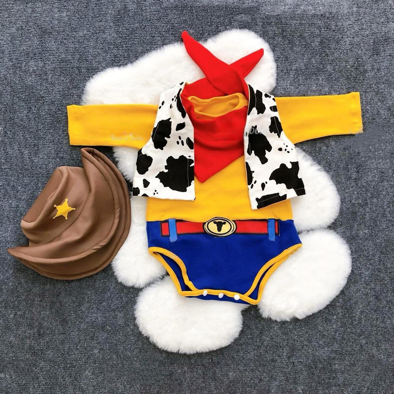 Baby Boy Costume Woody Onesie-212