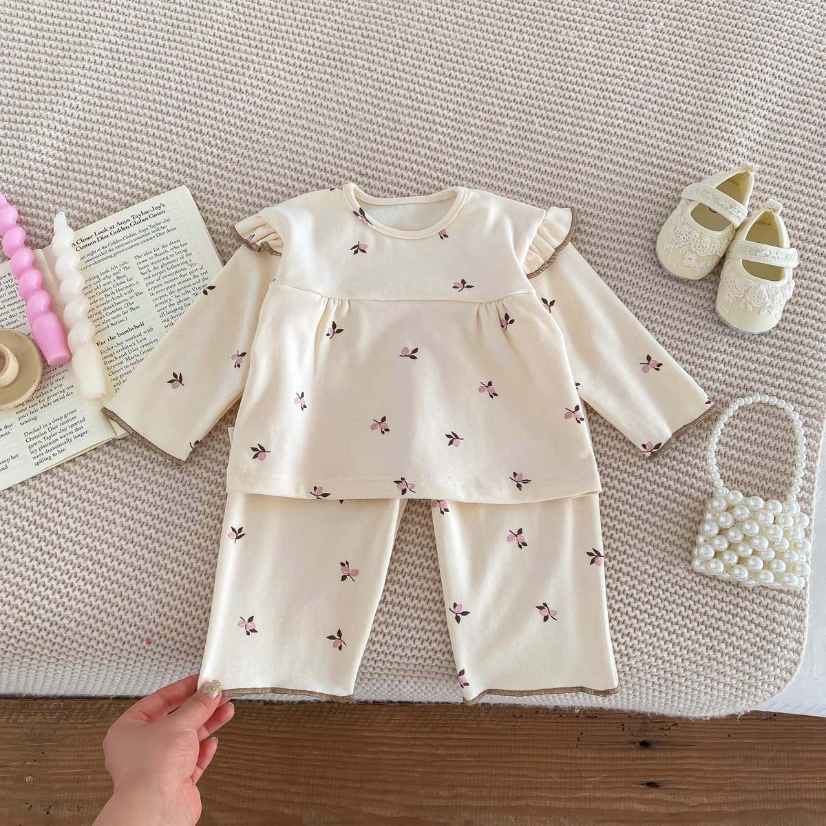Baby Girl Homewear Pajama Set-298