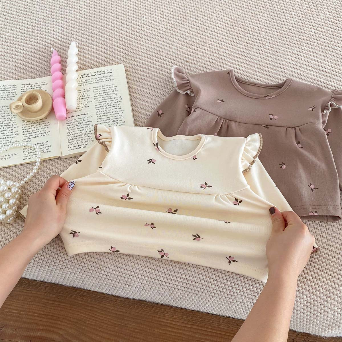 Baby Girl Homewear Pajama Set-298