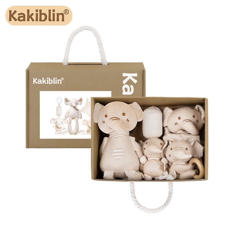 Baby Newborn Soothing Gift Set Organic Cotton Toys-104
