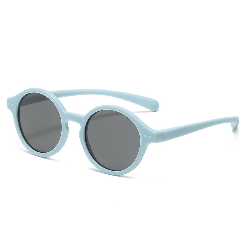 Baby & Toddler Silicone Round Sunglasses | 3-Stage Fit | UV400 | Ages 0-8Y