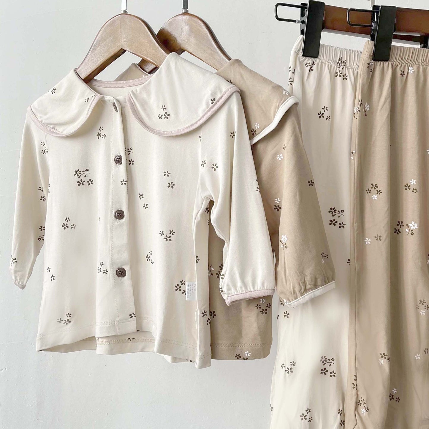 Baby Girls Soft Pajamas-206