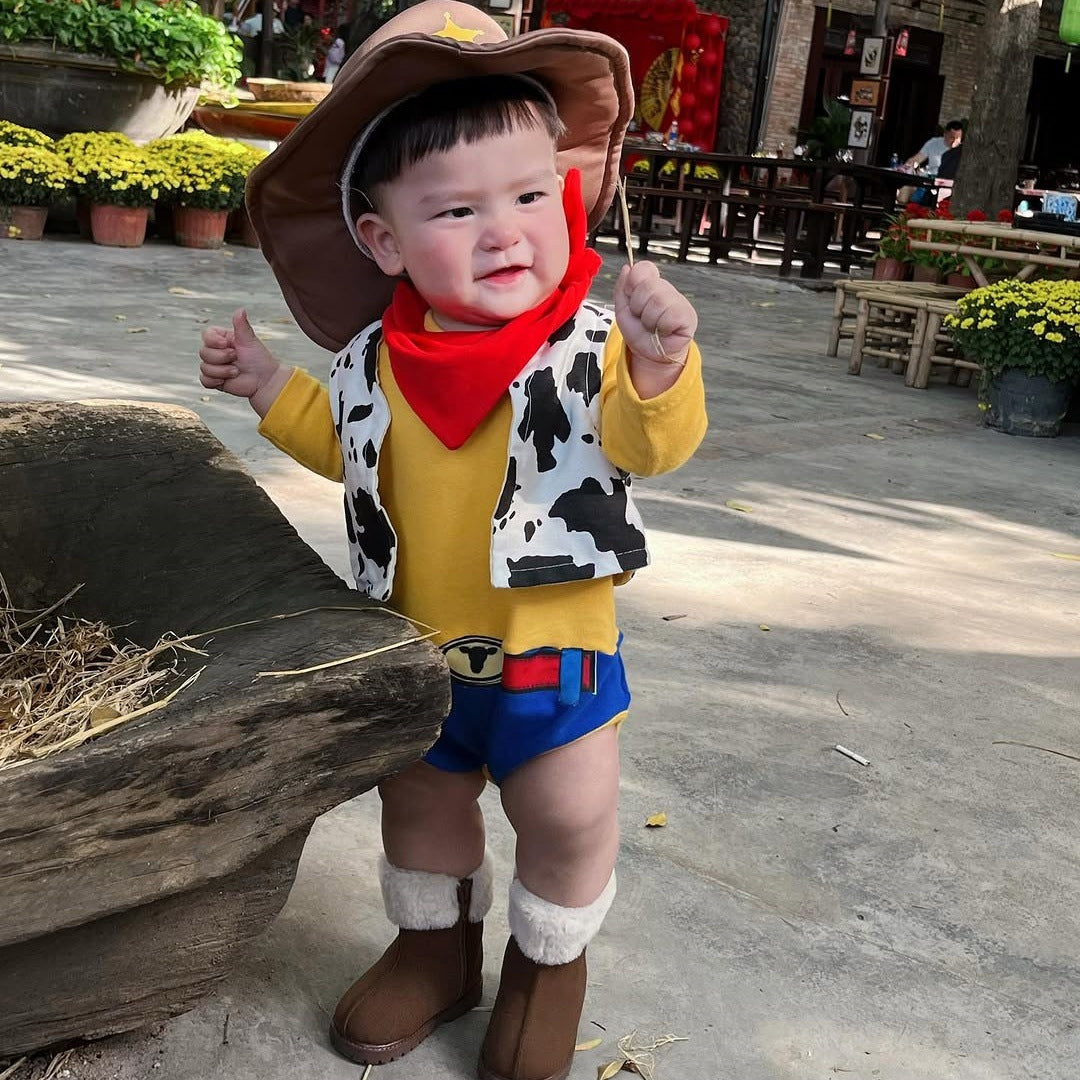 Baby Boy Costume Woody Onesie-212