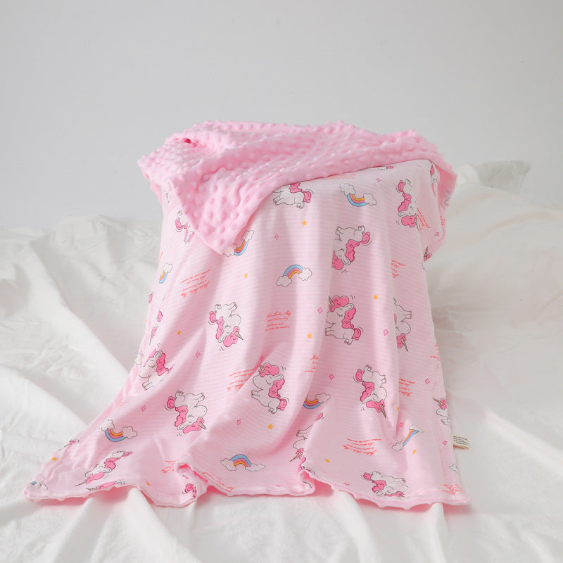 Baby Double-Sided Blanket | Cotton Flannel