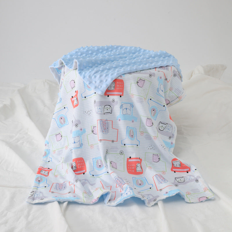 Baby Double-Sided Blanket | Cotton Flannel