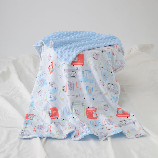 Baby Double-Sided Blanket | Cotton Flannel