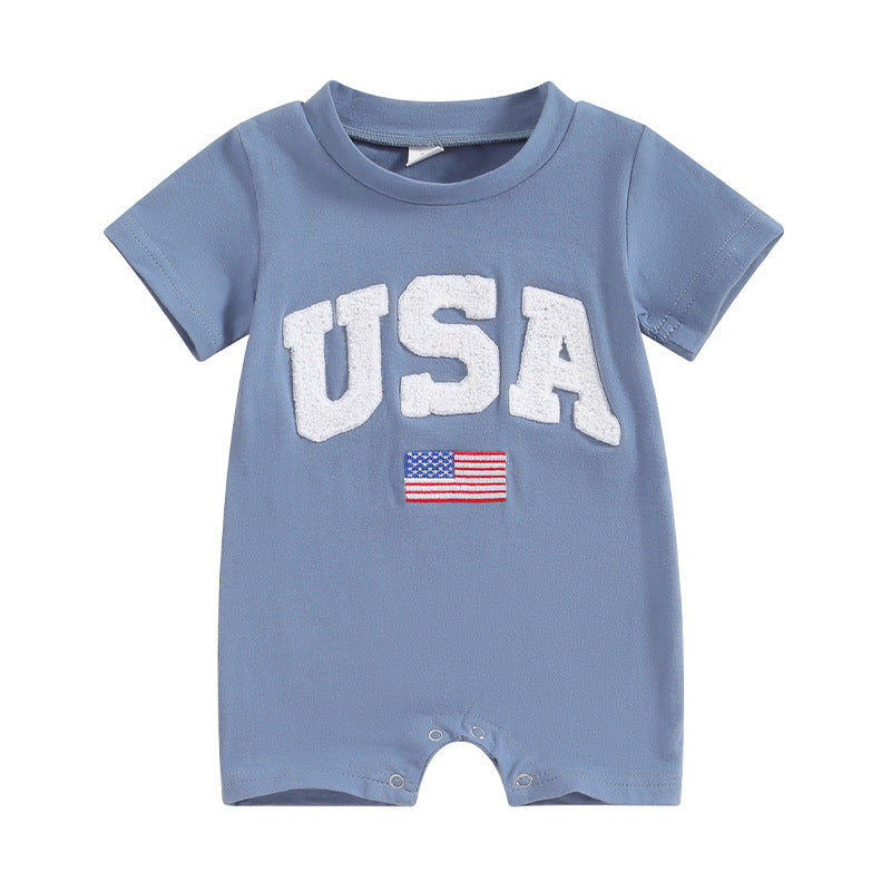 Baby Rompers Independence Day USA-451